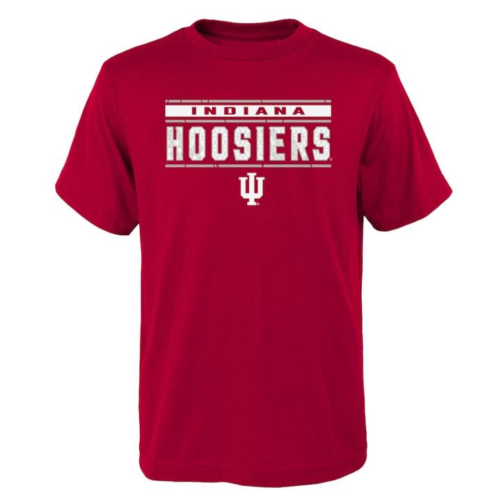 Boys' 4-18 Indiana Hoosiers Regeneration Tee, Size: 6-7, Red