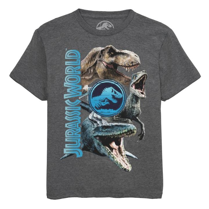 Boys 8-20 Jurassic World Tee, Size: Xs, Grey