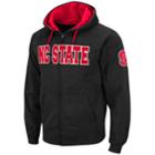 Men's North Carolina State Wolfpack Full-zip Fleece Hoodie, Size: Xxl, Light Grey