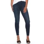 Women's Apt. 9&reg; Pull-on Skinny Jeans, Size: 12, Dark Blue