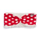 Women's Muk Luks Faux-fur Reversible Headband, Size: Fits Most, Red