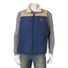 Men's Field & Stream Sherpa-lined Vest, Size: Large, Blue (navy)