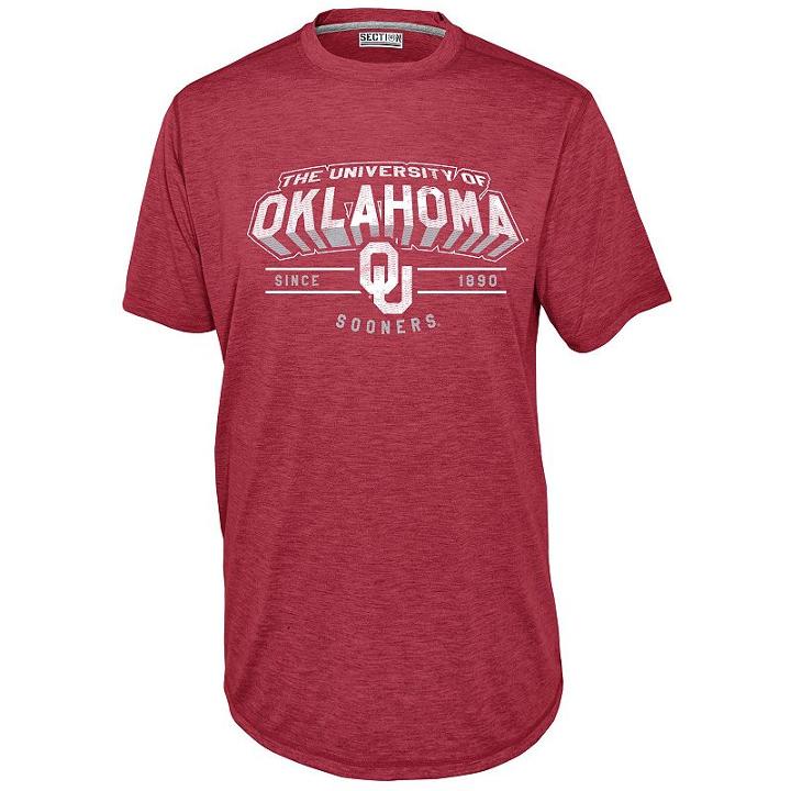 Men's Oklahoma Sooners Touchback Tee, Size: Small, Ovrfl Oth