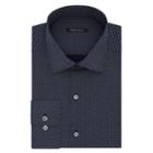 Men's Van Heusen Slim-fit Flex Spread-collar Dress Shirt, Size: 15.5-32/33, Blue
