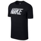 Men's Nike Swoosh Block Tee, Size: Xxl, Grey (charcoal)