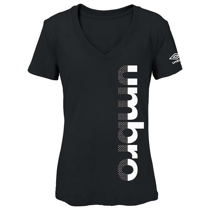 Women's Umbro Graphic Tee, Size: Small, Black