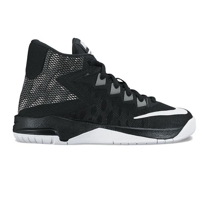 Nike Air Devosion Pre-school Boys' Basketball Shoes, Boy's, Size: 11, Black