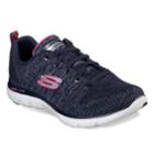 Skechers Flex Appeal 2.0 High Energy Women's Athletic Shoes, Size: 6.5, Blue (navy)