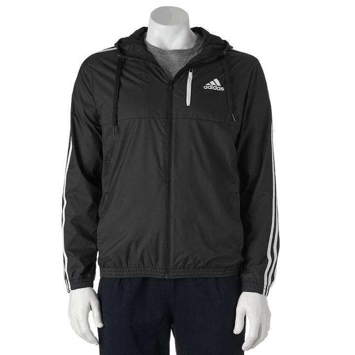Big & Tall Adidas Woven Track Jacket, Men's, Size: Xxl Tall, Black