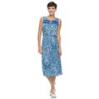 Women's Croft & Barrow&reg; Tie-neck Midi Dress, Size: Xxl, Blue (navy)