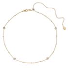 14k Gold Cubic Zirconia Station Choker Necklace, Women's, Size: 16, Yellow