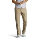 Big & Tall Lee Performance Series Extreme Comfort Straight-fit Refined Khaki Pants, Men's, Size: 52x32, Beig/green (beig/khaki)