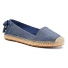 Unleashed By Rocket Dog Teagin Women's Espadrille Flats, Girl's, Size: Medium (11), Blue (navy)