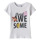 Girls 7-16 Pokmon Eevee, Pikachu & Jigglypuff Always Awesome Graphic Tee, Girl's, Size: Small, White