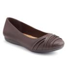 Croft & Barrow&reg; Women's Comfort Ballet Flats, Size: 5, Brown