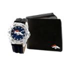 Men's Game Time Denver Broncos Watch & Wallet Set - Black
