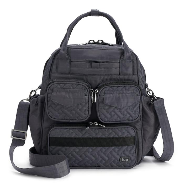 Lug Mini Puddle Jumper Tote, Women's, Med Grey