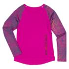 Girls 4-6x New Balance Performance Abstract Tee, Girl's, Size: 4, Med Pink