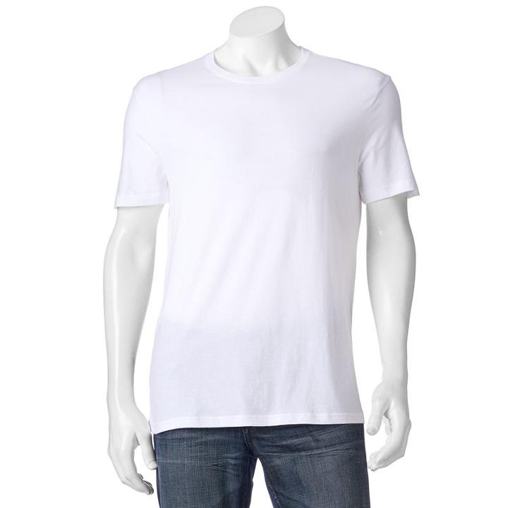 Men's Sonoma Goods For Life&trade; Everyday Tee, Size: Medium, White