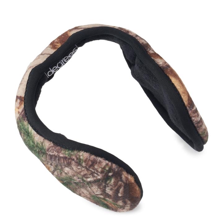 Men's Degrees By 180s Realtree Camo Ear Warmers, Red/coppr (rust/coppr)