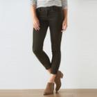 Women's Sonoma Goods For Life&trade; Corduroy Skinny Pants, Size: 12 T/l, Green