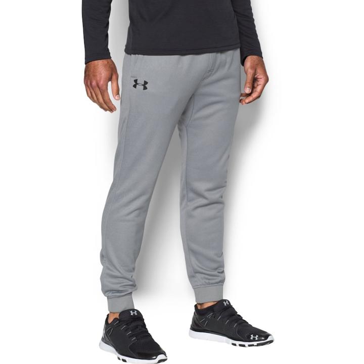 Men's Under Armour Storm Fleece Jogger Pants, Size: Small, Dark Grey