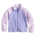 Girls 4-18 Columbia Three Lakes Lightweight Fleece Jacket, Size: L(14/16), Brt Purple