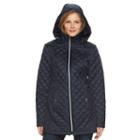 Women's Braetan Hooded Quilted Jacket, Size: Xl, Blue