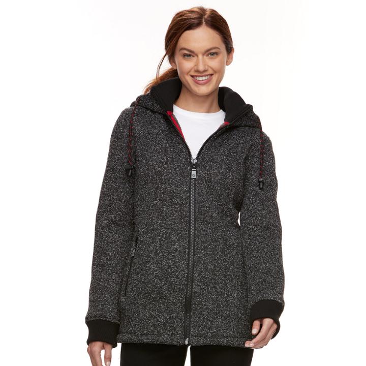Women's Halitech Knit Jacket, Size: Small, Black