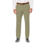 Men's Savane Complete Comfort Modern-fit Flat-front Khaki Pants, Size: 32x30, Green Oth