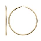 Amore By Simone I. Smith Sterling Silver Hoop Earrings, Women's, Gold