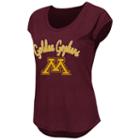 Juniors' Minnesota Golden Gophers Equinox Tee, Women's, Size: Large, Dark Red