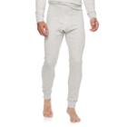 Big & Tall Croft & Barrow&reg; Solid Thermal Pants, Men's, Size: 3xl Tall, Light Grey