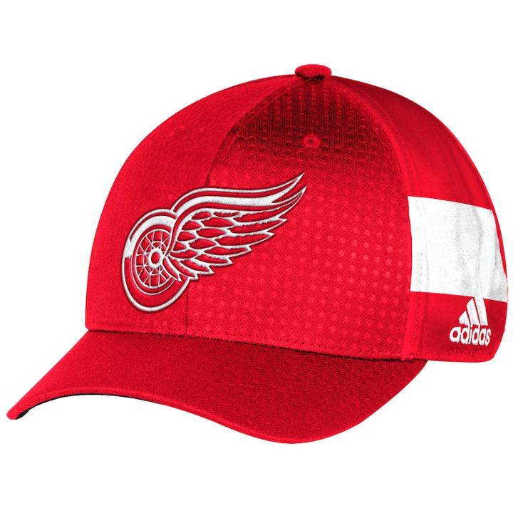 Adult Adidas Detroit Red Wings Nhl Draft Flex-fit Cap, Men's, Size: L/xl, Multicolor