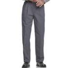 Men's Lee Relaxed-fit Stain Resist Pleated Pants, Size: 30x32, Grey