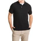 Men's Lee Slim Fit Pique Polo, Size: Xl, Black