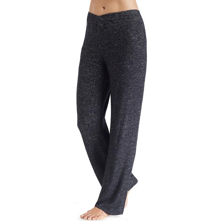 Plus Size Cuddl Duds Soft Knit Lounge Pants, Women's, Size: 2xl, Grey (charcoal)
