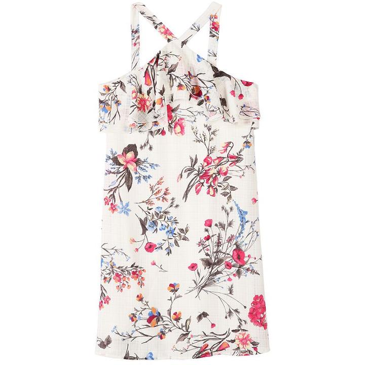 Girls 7-16 Speechless Floral Halter Dress, Girl's, Size: 8, White Oth