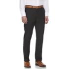 Men's Apt. 9 Mini Shadow Extra-slim Suit Pants, Size: 32x30, Black