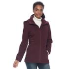 Women's D.e.t.a.i.l.s Hooded Side Tab Jacket, Size: Large, Red
