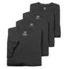 Men's Hanes Ultimate 4-pack Stretch Performance Tees, Size: Xl, Black
