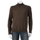 Big & Tall Croft & Barrow&reg; Classic-fit Turtleneck Sweater, Men's, Size: 4xb, Dark Brown