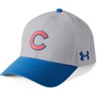Men's Under Armour Chicago Cubs Driving Adjustable Cap, Red Overfl