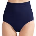 Women's Mazu Swim Ultra High-waisted Brief Bottoms, Size: 10, Blue (navy)