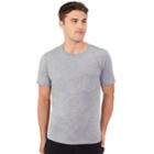 Men's Fruit Of The Loom&reg; Signature Men's Breathable Pocket Tee, Size: Xxl, Med Grey
