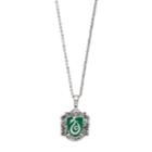 Harry Potter Slytherin Crest Pendant Necklace, Women's, Silver