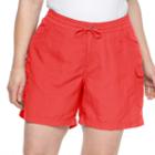 Plus Size Columbia Amberley Stream Cargo Shorts, Women's, Size: 3xl, Light Pink