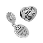 Individuality Beads Sterling Silver Mom Charm And Bead Set, Women's, Grey