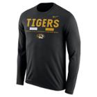 Men's Nike Missouri Tigers Dri-fit Legend Staff Long-sleeve Tee, Size: Large, Black