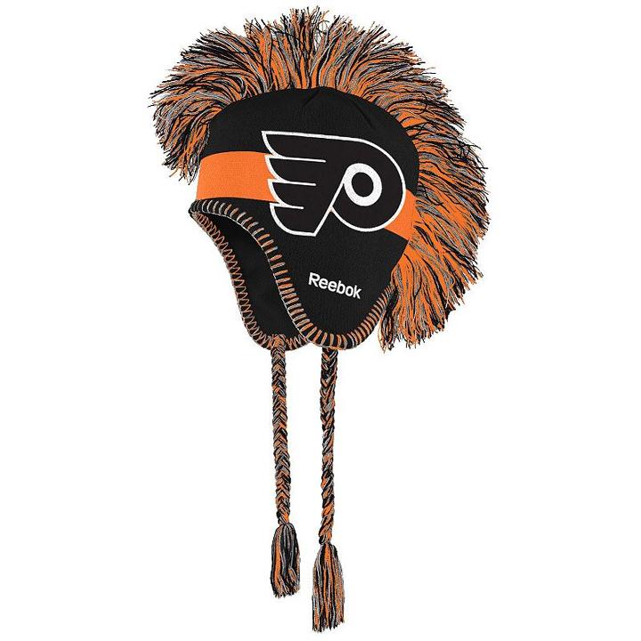Youth Reebok Philadelphia Flyers Mohawk Knit Cap, Boy's, Black